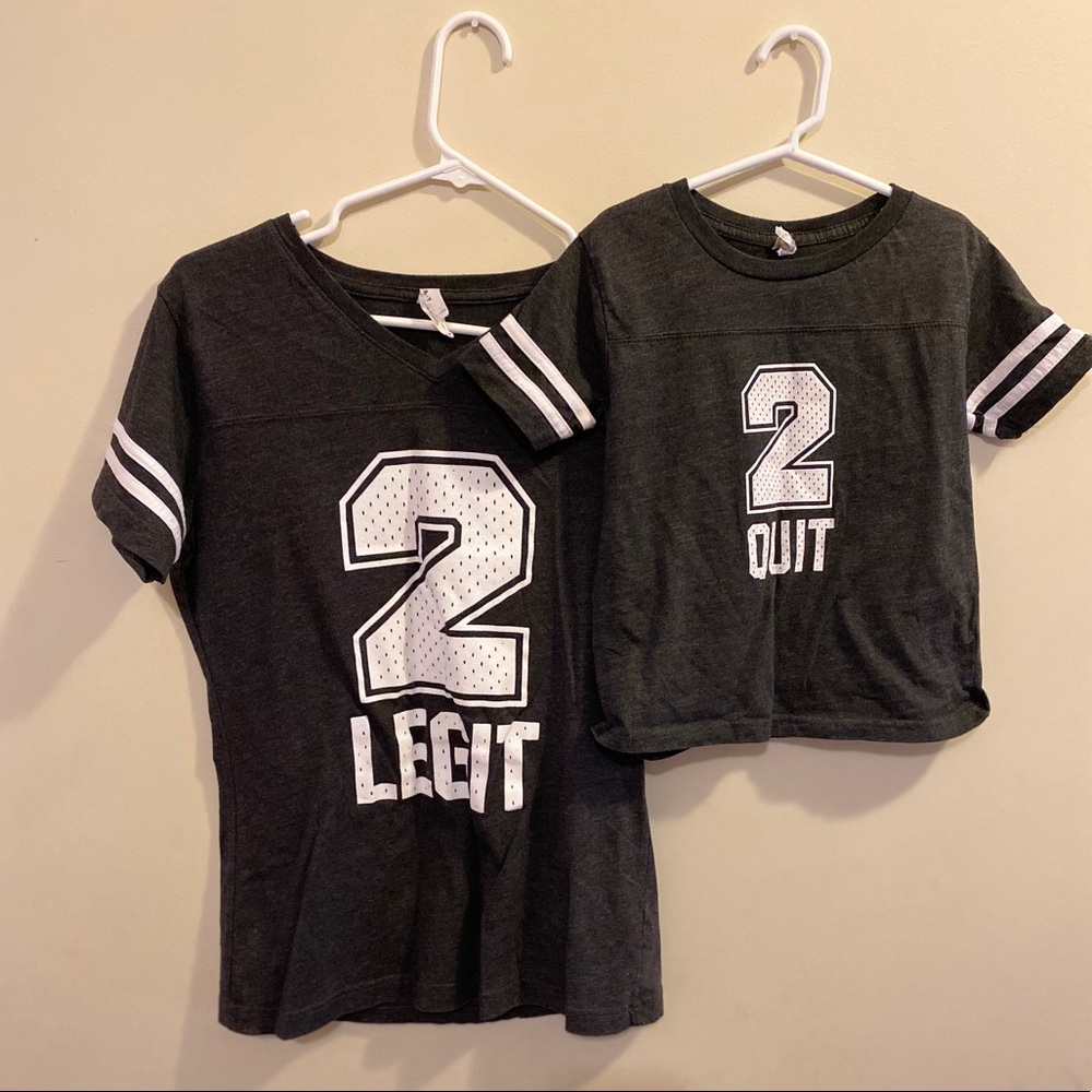 Mommy and me matching shirts!